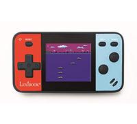 LEXIBOOK, Cyber Arcade Pocket, Portable handheld game console, 150 games, 1.8" colour LCD screen, gaming toy for kids, blue/red, JL1895LXB