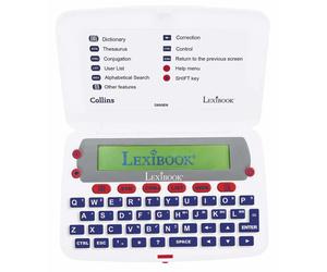 Lexibook D850EN Collins English Electronic Dictionary with Thesaurus