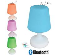 LEXIBOOK, Decotech, Colour & Sound Bluetooth® LED Lamp, 8W, light effects, rechargeable battery, white/multicolour, BTL035