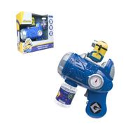 LEXIBOOK, Despicable Me, Bubble Gun with Lights & Sounds, Blue, PRB30DESLXB | Create endless bubble fun with a Minions bubble gun featuring a 3D figure, lights, sounds and an easy-grip design.