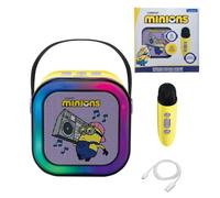LEXIBOOK, Despicable Me, Karaoke Speaker, Yellow, BTC020DESLXB