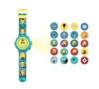 Lexibook, Despicable Me Minions, Adjustable Projection Watch Digital Screen, 20 Images, for Children, Yellow/Blue, DMW050DES