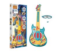 LEXIBOOK, Despicable Me, Minions, Electronic guitar with microphone and glasses to sing with style, 2 play modes, Demo songs, Light effects, Yellow/blue, K260DESLXB