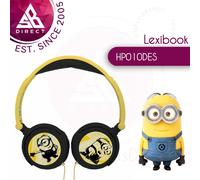 Lexibook Despicable Me Minions Kid's Stereo Headphones│Foldable & Volume Limiter