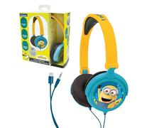 LEXIBOOK, Despicable Me Minions, Stereo Headphones, kids safe volume, foldable and adjustable, yellow/black, HP010DES