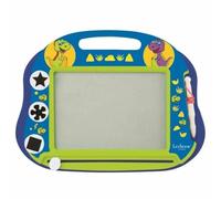 LEXIBOOK, Dinosaur, Multicolour Magic Magnetic Drawing Board, Artistic Creative Toy for Girls and Boys, Stylus Pen and Stamps, Blue, CRDINO550
