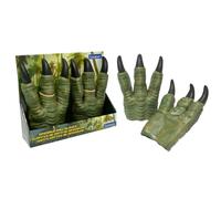 Lexibook, Dinosaur Paw Gloves, Realistic Skin Pattern, Universal Size for Kids and Adults, Costume Accessory for Role Play and Dress-Up, Green, RPDINO02LXB
