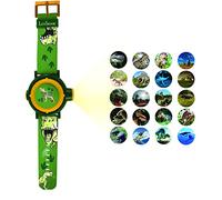 Lexibook, Dinosaur, Adjustable Projection Watch Digital Screen, 20 Images of Dinosaur, for Children, Green, DMW050DINO