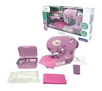 LEXIBOOK, Disney Angel, Sewing Machine with Tape Measure, Thread, and Foot Pedal, Pretend Play Toy for Girls, Fashion Designer Playset, Purple/Pink, SW100D1