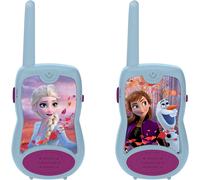 LEXIBOOK, Frozen, Walkie-Talkies 200m, Communication Game for Children, Belt Clip, 2 Communication Channels, Battery Operated, Blue, TW12FZ