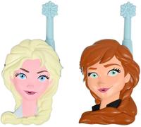 LEXIBOOK Disney Frozen 3D Walkie Talkies Set, Blue,Brown,Cream