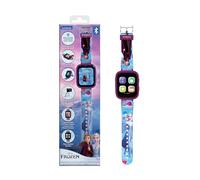 LEXIBOOK, Disney Frozen, Bluetooth Watch with Color Screen Frozen with Camera and 8 GB Memory Card, Blue, DMW071FZ