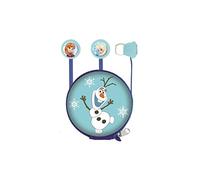 Lexibook Disney Frozen Elsa Stereo Headphones, ear-tips included, 3.5mm jack, mic integrated, Blue, HP008FZ