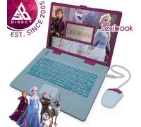 Lexibook Disney Frozen II Bilingual Educational Laptop with 124 Activites│5y+