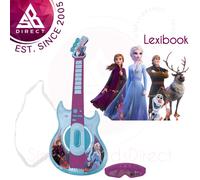 Lexibook Disney Frozen II Electronic Guitar & Glasses with Mic│Blue/Purple│3y+