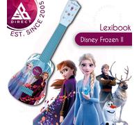 Lexibook Disney Frozen II Elsa & Anna My First Guitar│Kids Girl Age 3 year+│53cm