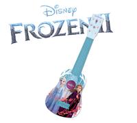 Lexibook, Frozen, My First Guitar for children, 6 nylon strings, 21" long, guide included, blue, K200FZ