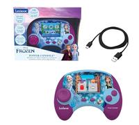 Lexibook - Disney Frozen - Power Console®, Bilingual Spanish/English educational game console with 100 activities, JCG100FZi2