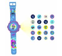 Lexibook, Disney Stitch, Adjustable Projection Watch Digital Screen, 20 Images of Lilo & Stitch, for Children, Blue, DMW050D