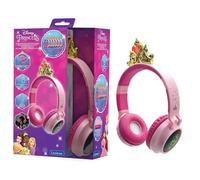 Lexibook Disney Princess Bluetooth Headphones Kids Wireless Foldable Pink