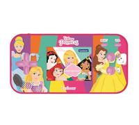 LEXIBOOK Disney Princess Cinderella Ariel Rapunzel Compact Cyber Arcade® Portable Gaming Console, 150 games, LCD colour screen, operates with batteries, Pink, JL2367DPLXB