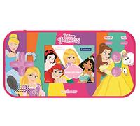 Lexibook, Disney Princess, Compact Cyber Arcade, Portable Console, 150 Games, LCD Colour Screen, Battery Operated, Pink, JL2367DP