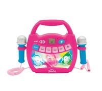 LEXIBOOK, Disney Princess Karaoke Player, MP320DPZLXB | Bluetooth, 2 microphones, Voice changer, Record function, Rechargeable
