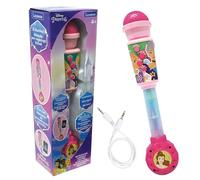 Lexibook Luminous Microphone MIC90DP – Musical Toy, Built-in Speaker, Light Effects, Aux-in, Pink