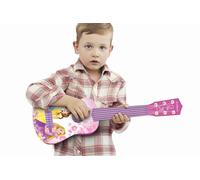 Lexibook, Disney Princess, My First Guitar for children, 6 nylon strings, 21" long, guide included, pink, K200DPLXB