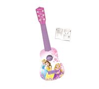 Lexibook, Disney Princess My First Guitar, K200DP | 53cm guitar, 6 nylon strings, Learning guide included, Pink/Purple