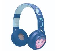 Lexibook Disney Stitch 3D Bluetooth Headphones Wireless Over-Ear for Kids MIC
