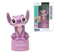 LEXIBOOK NS01D1 Disney Stitch, Angel Nightlight with Speaker, Color Change, Soft Light, Battery Operated, Rosa