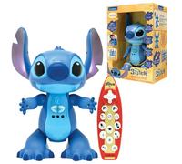 Lexibook, Disney Stitch, Bilingual French English Interactive Toy, Gesture and Remote Control, Reacts to Touch, Programmable, Two Speed, Blue, STITCHi1