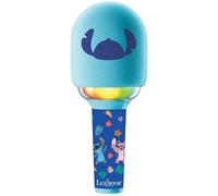 LEXIBOOK Disney Stitch Bluetooth Kids Karaoke Microphone - Blue