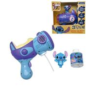 LEXIBOOK, Disney Stitch, Bubble gun with 3D figurine series - Stitch 3D Bubble Gun, PRB30DLXB