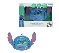 Lexibook - Disney Stitch - Compact Portable Cyber Arcade Console, 50 Games, LCD colour screen, Battery-powered, JL3180D