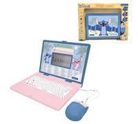 LEXIBOOK, Disney Stitch Educational Laptop for kids, JC601Di2LXB