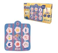 LEXIBOOK, Disney Stitch Electronic Dance Mat, DM10DLXB | Bluetooth, light-up, 6 game modes, Pink