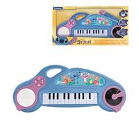 Lexibook, Disney Stitch, Electronic Piano for Kids with Light Effects, Blue Purple, K704D
