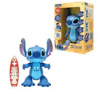 LEXiBOOK, Disney Stitch, English Remote Controlled Interactive Robot, Gesture and Remote Control, Touch Sensitive, Programmable, Two Speed, Blue, STITCHEN