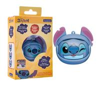 LEXIBOOK, Disney Stitch, In-Ear Bluetooth earbuds, rolling case, HPBT06D | Disney Stitch earbuds with LED indicators, touch controls, microphone, USB-C charging and 3-4 hours listening time included.