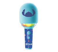 Lexibook Disney Stitch Karaoke Microphone Sounds Lights Bluetooth Wireless