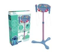 Lexibook Disney Stitch Stand with Voice Affect Mics, Lights and Speaker - S160D