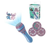 LEXIBOOK - Disney Stitch - Stories projector, torch light and projector with 3 d