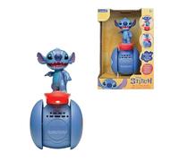 LEXIBOOK, Disney Stitch, The Interactive Surfer Stitch Robot - Self-Balancing, Light and Sound Effects, Portable Toy with Reactive Sensors, Blue, ROB01DLXB