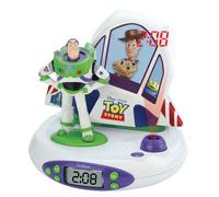 Lexibook Disney Toy Story Buzz & Woody Radiosveglia con proiettore, Luce Notturn
