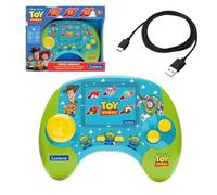 LEXIBOOK, Disney Toy Story, Power Console® Educational Handheld, Bilingual Talking Console, 100 Activities in English and Spanish, 2.8" Colour LCD Screen, Learning Games, Blue, JCG100TSi2LXB