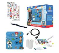 LEXIBOOK, Disney Toy Story, StarCAM Print camera pack, blue, DJ130TSZLXB | Instant print camera pack with 3D Toy Story pouch, 4 paper rolls, custom kit, MP3 mode and USB-C rechargeable battery inclded