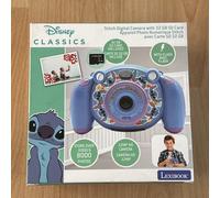 Lexibook, Disney Stitch, 4-in-1 Kids Camera, DJ080D | Photo, video, audio & games, 32 GB SD card