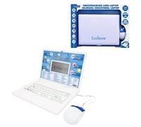 LEXIBOOK, Educational Laptop, Bilingual Educational Laptop, English and German, 164 Learning Activities, LCD Screen, Keyboard, Fun Games and Discovery, Blue, JC601i3LXB